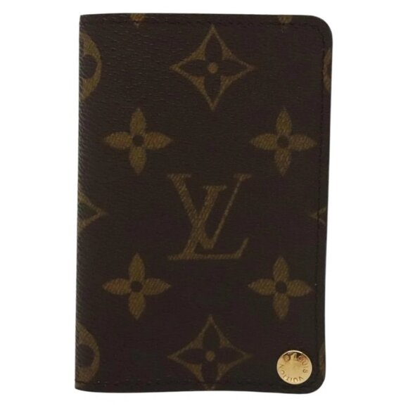 LOUIS VUITTON Monogram Porto Cartes Crdit Pression Card Case Auth - Picture 2 of 16